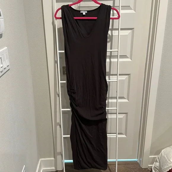 James Perse Twisted Sleeve Tube Dress Size 1 - Picture 4 of 5